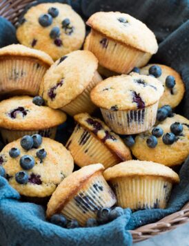 blueberry muffins