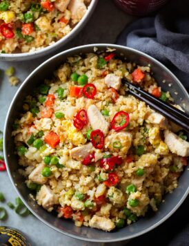 Cauliflower Chicken Fried Rice