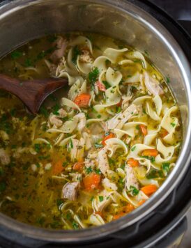 Instant Pot Chicken Noodle Soup