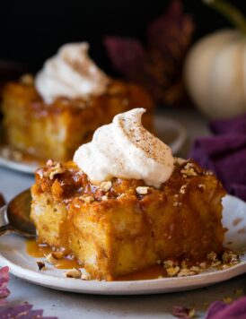 Pumpkin Bread Pudding